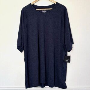 01.Algo Men Short Sleeves Performance Quick Dry SPF 40 Vneck T Shirt 3XL NEW C57